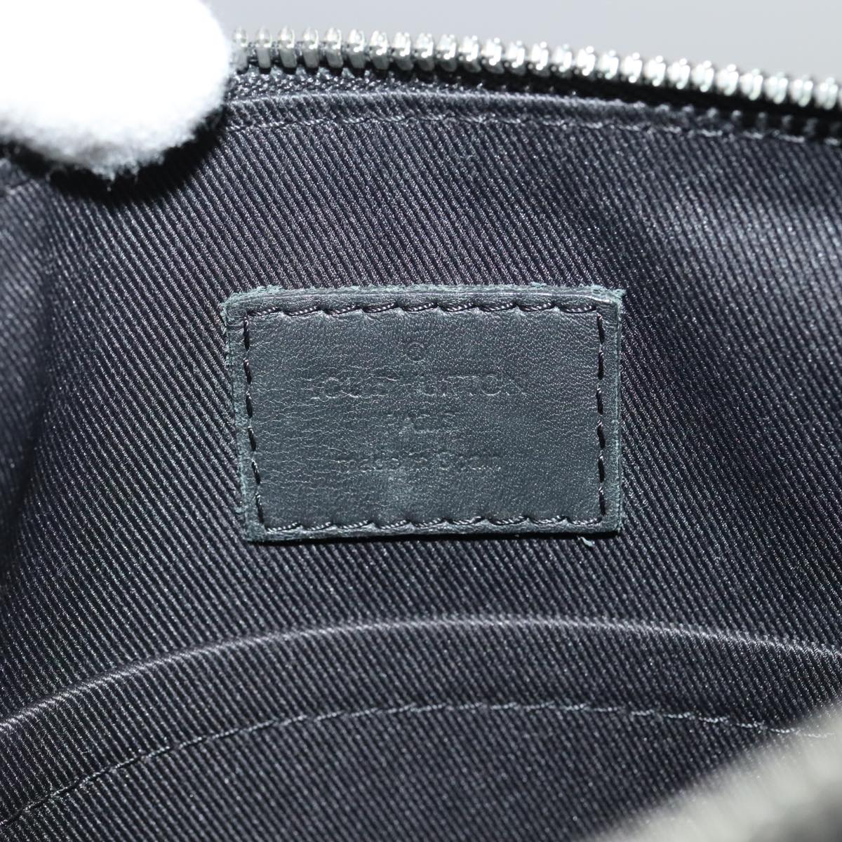 Louis Vuitton Discovery Black Leather Shoulder Bag (Pre-Owned)