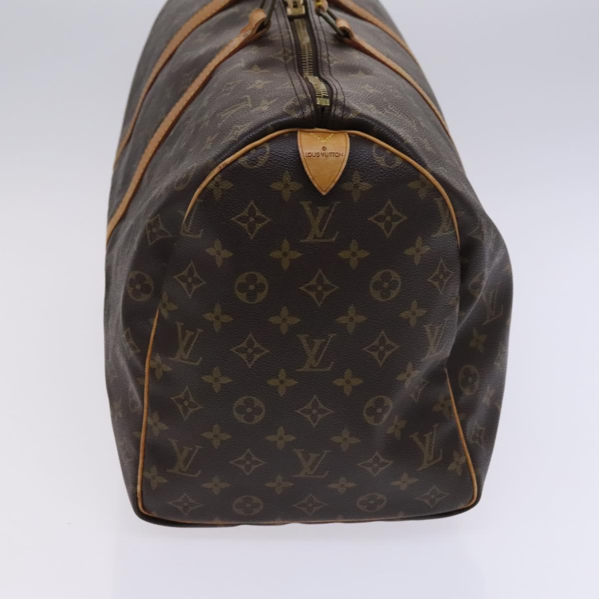 Louis Vuitton Keepall 50 Brown Canvas Travel Bag (Pre-Owned)
