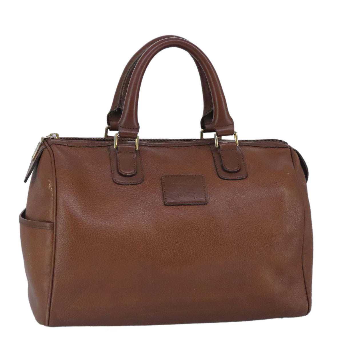 Burberry Brown Leather Handbag (Pre-Owned)