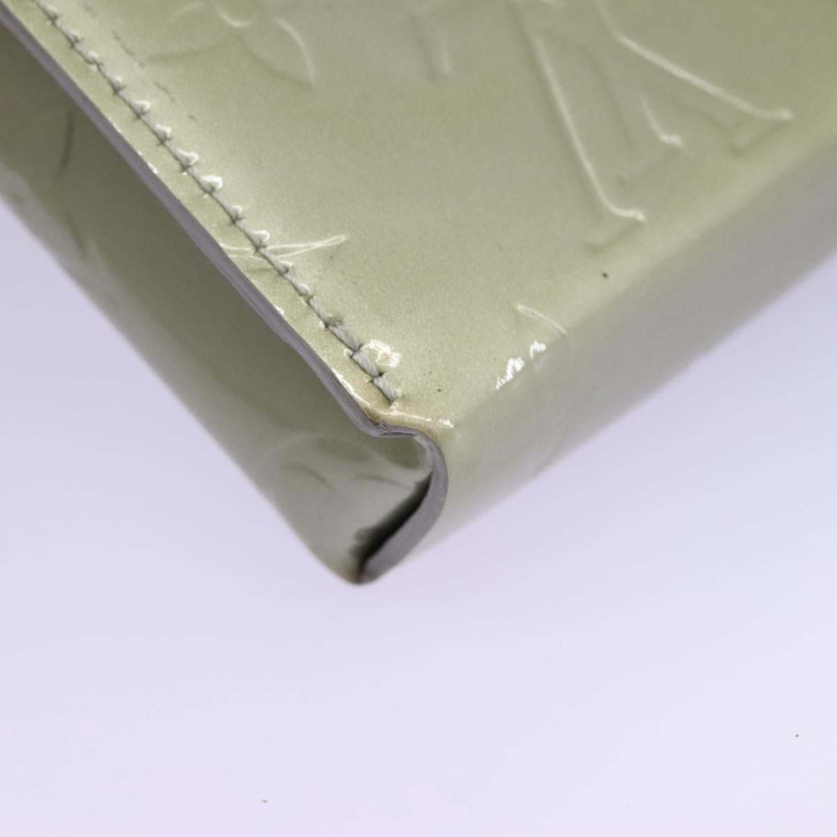 Louis Vuitton Etuit À Cigarettes Green Patent Leather Wallet  (Pre-Owned)