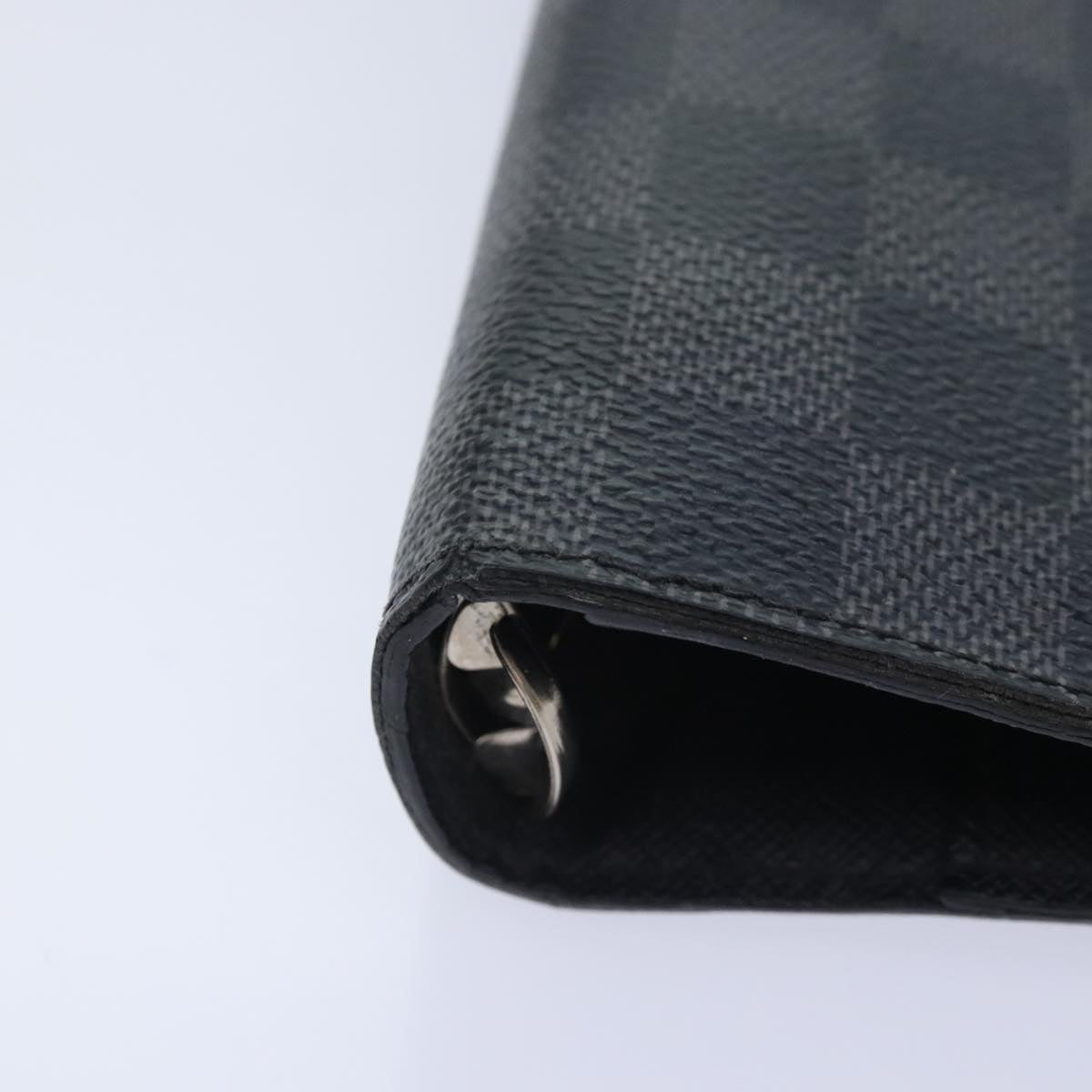 Louis Vuitton Agenda Cover Grey Canvas Wallet  (Pre-Owned)