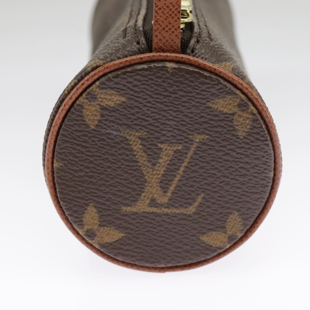 Louis Vuitton Papillon Brown Canvas Clutch Bag (Pre-Owned)