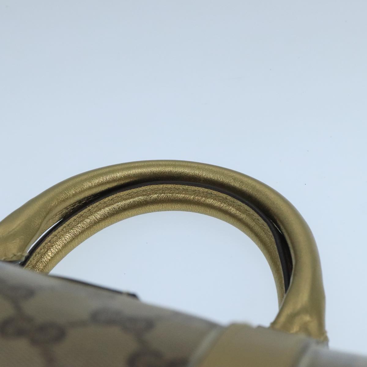 Gucci Gg Canvas Brown Canvas Handbag (Pre-Owned)