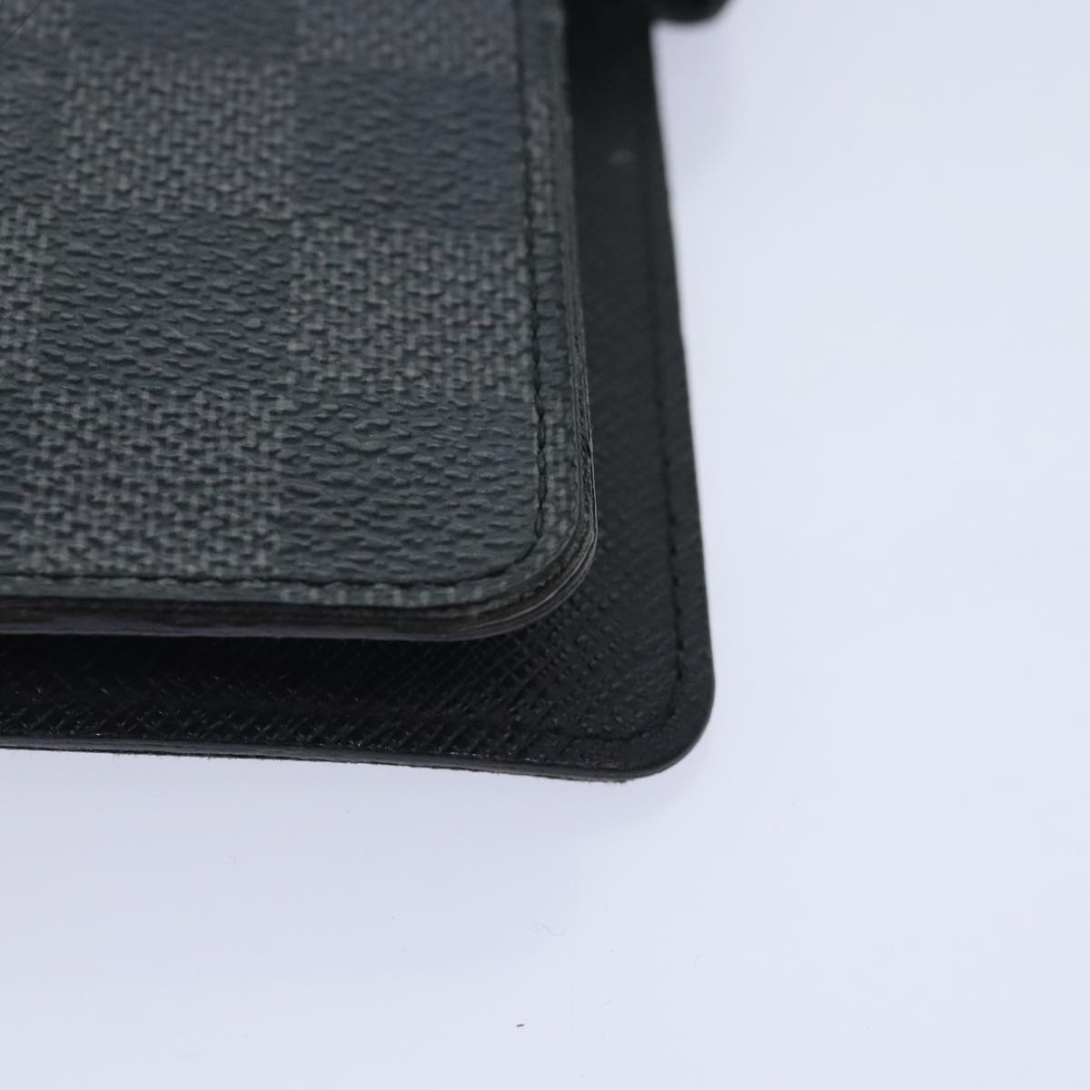 Louis Vuitton Agenda Cover Grey Canvas Wallet  (Pre-Owned)