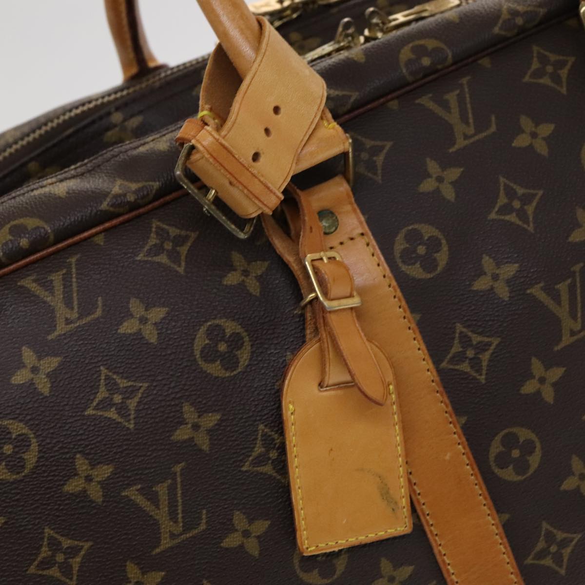 Louis Vuitton Sirius Brown Canvas Travel Bag (Pre-Owned)