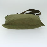Prada Tessuto Khaki Synthetic Tote Bag (Pre-Owned)