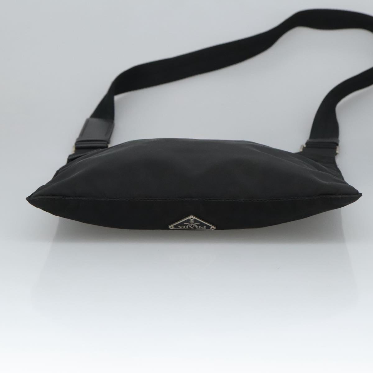 Prada Black Synthetic Shoulder Bag (Pre-Owned)