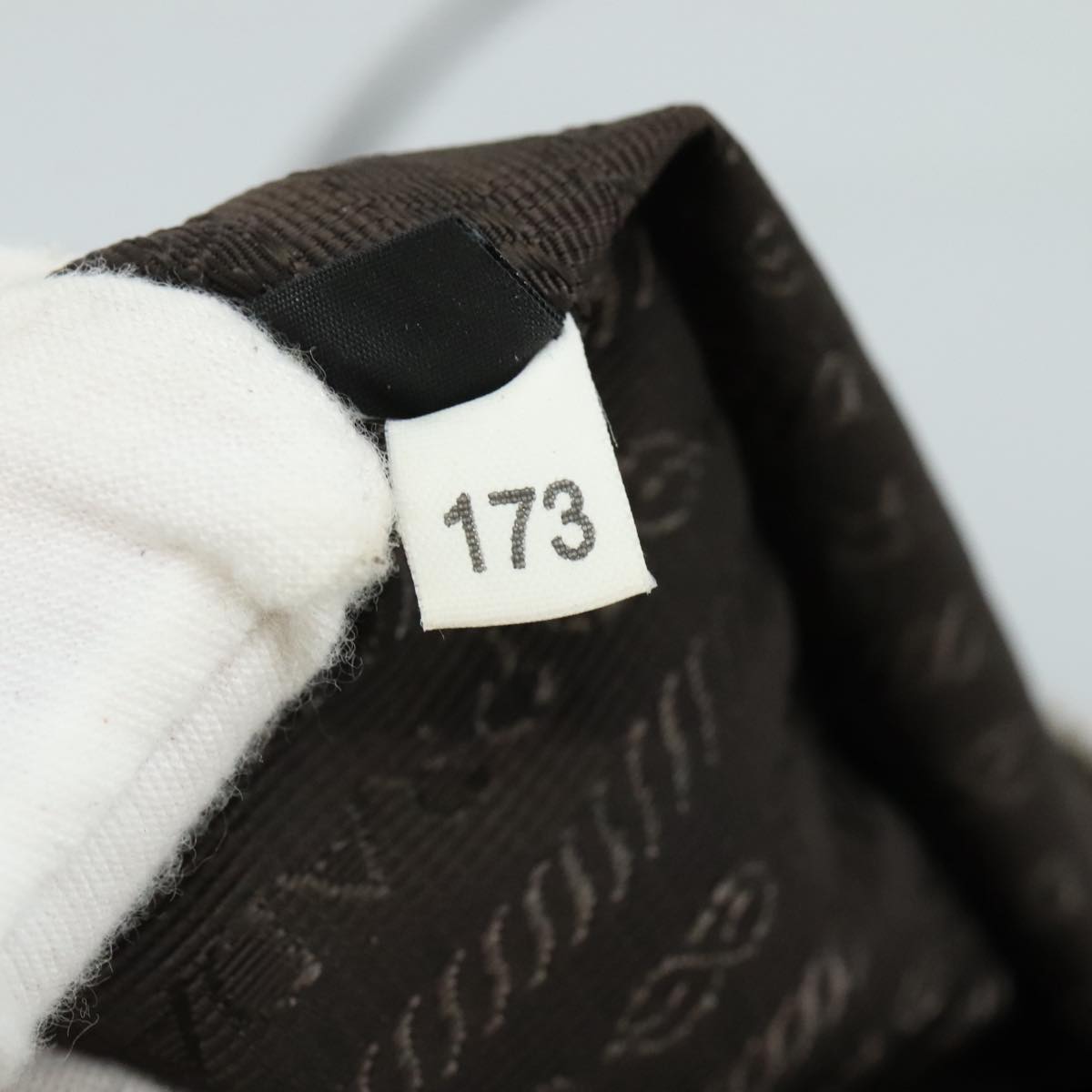 Prada Tessuto Khaki Synthetic Tote Bag (Pre-Owned)