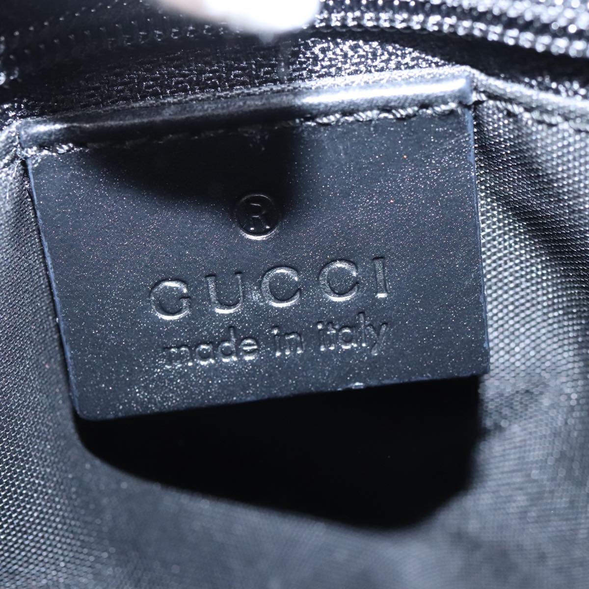 Gucci Black Canvas Handbag (Pre-Owned)
