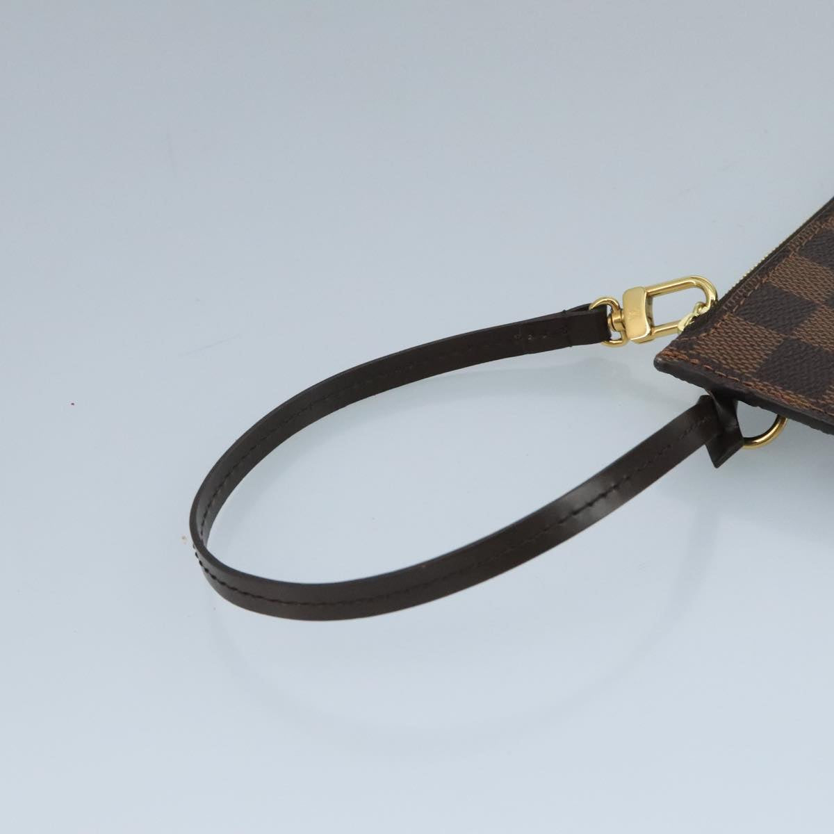 Louis Vuitton Pochette Clés Brown Canvas Wallet  (Pre-Owned)