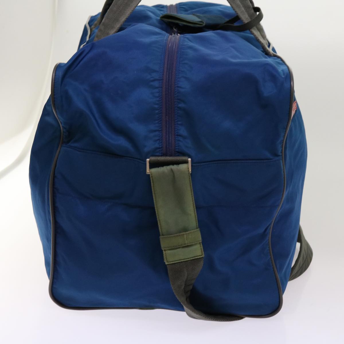 Prada Tessuto Blue Synthetic Travel Bag (Pre-Owned)