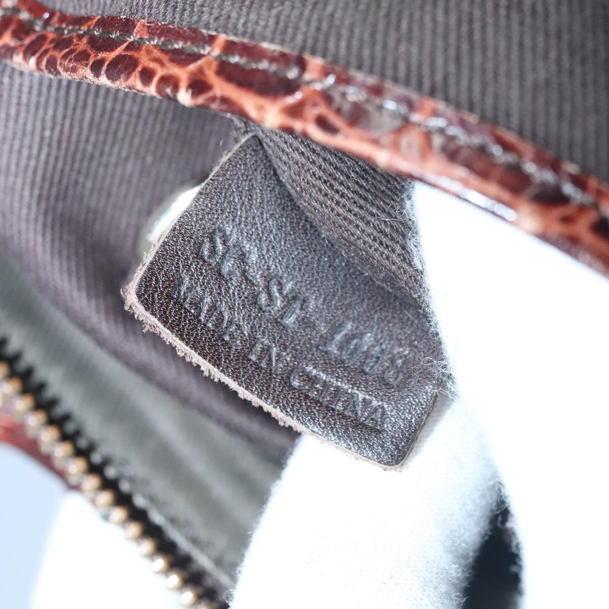 Céline Macadam Brown Canvas Shoulder Bag (Pre-Owned)