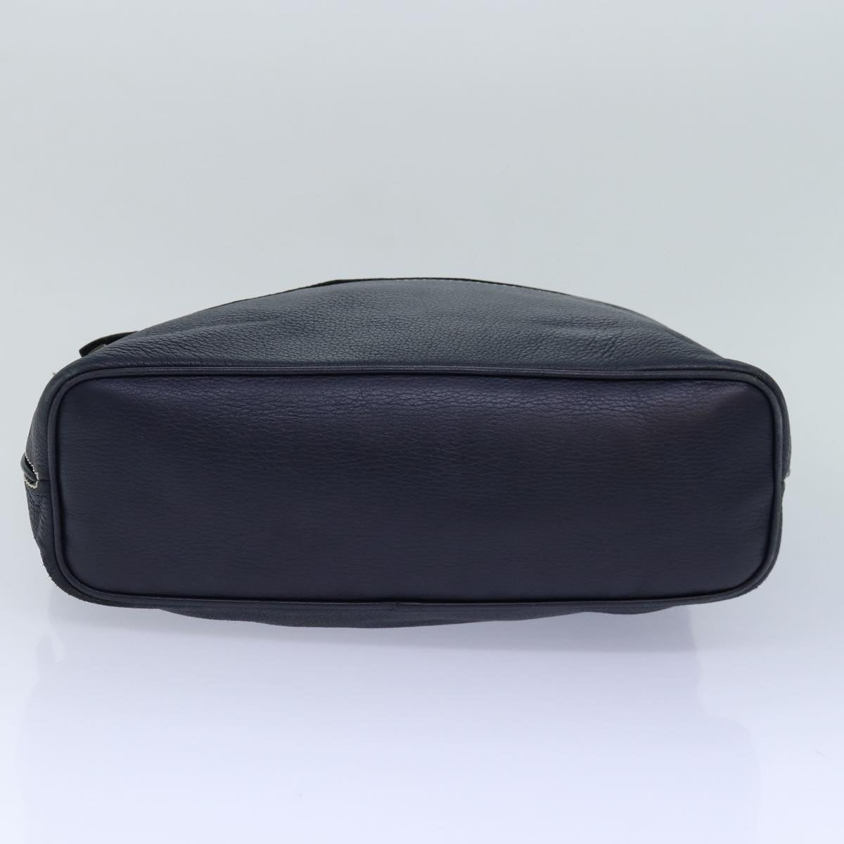 Céline Hobo Navy Leather Shoulder Bag (Pre-Owned)
