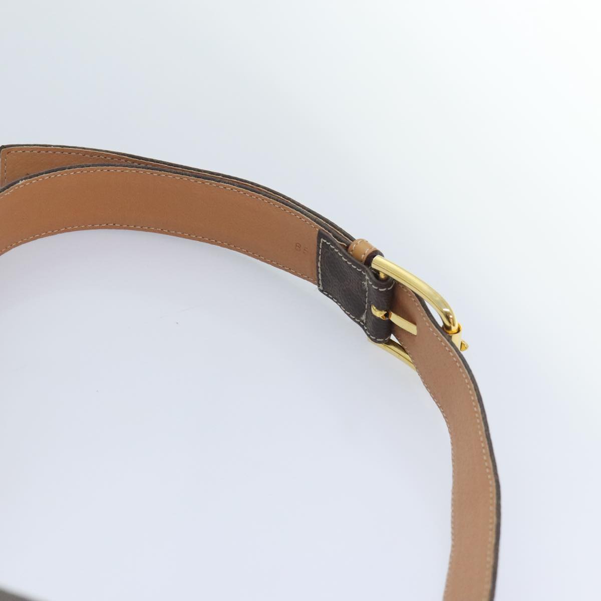 Céline Brown Canvas Shoulder Bag (Pre-Owned)