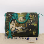 Louis Vuitton Speedy 30 Green Leather Handbag (Pre-Owned)
