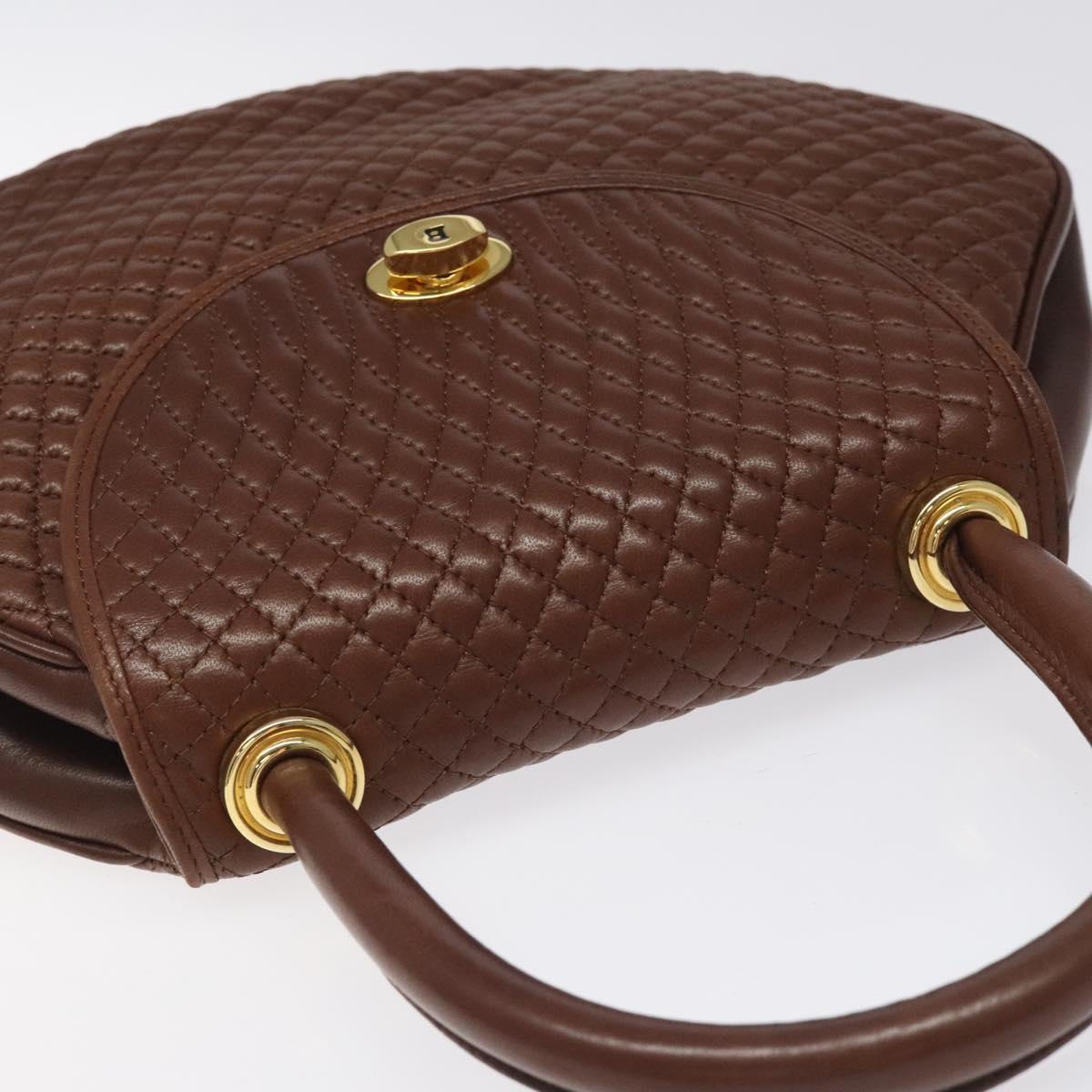 Bally Brown Leather Handbag (Pre-Owned)
