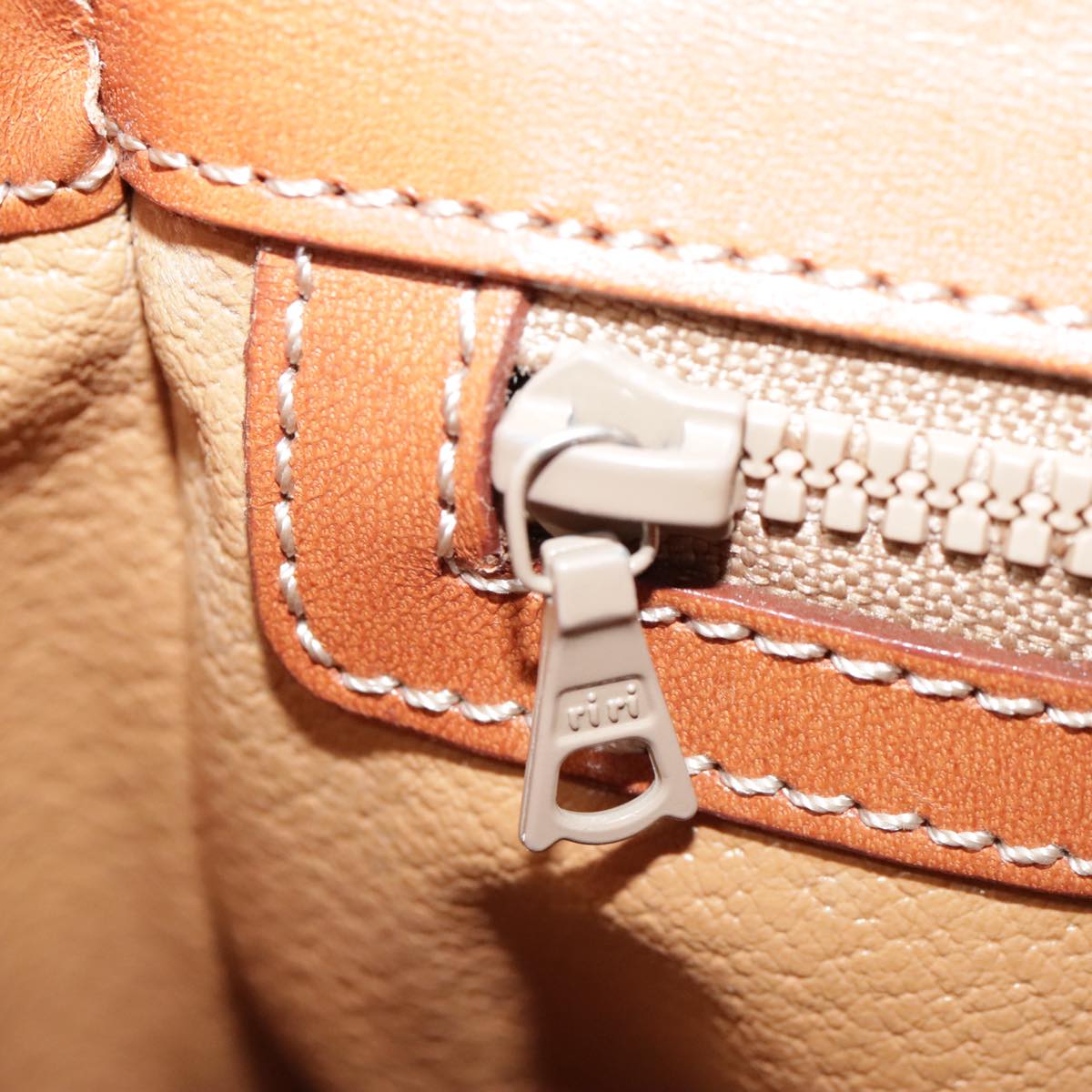 Céline Brown Canvas Shoulder Bag (Pre-Owned)