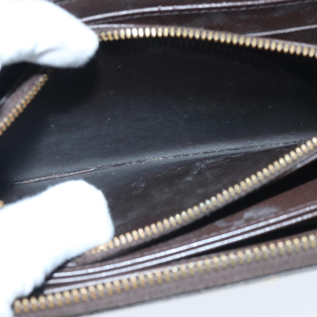 Louis Vuitton Zippy Wallet Brown Canvas Wallet  (Pre-Owned)