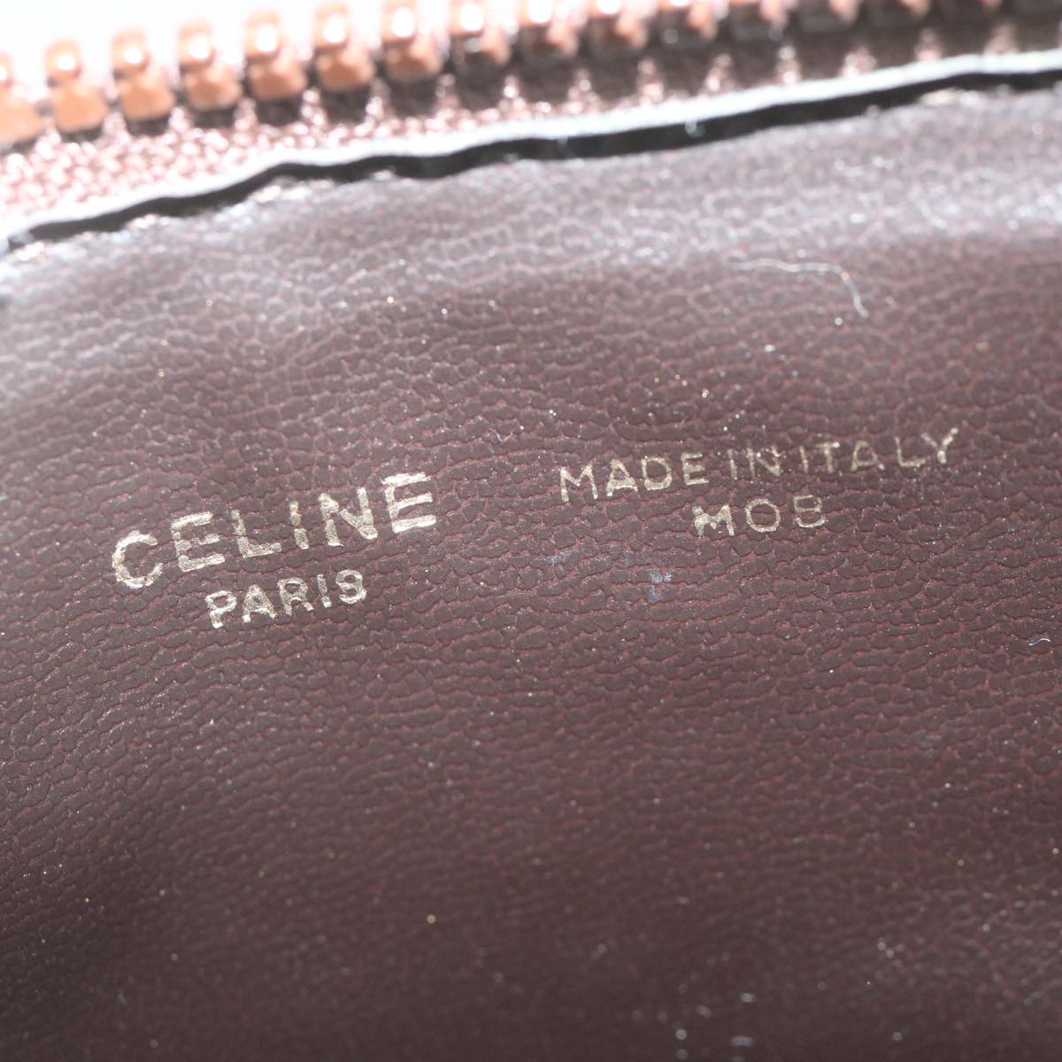 Céline Brown Leather Clutch Bag (Pre-Owned)