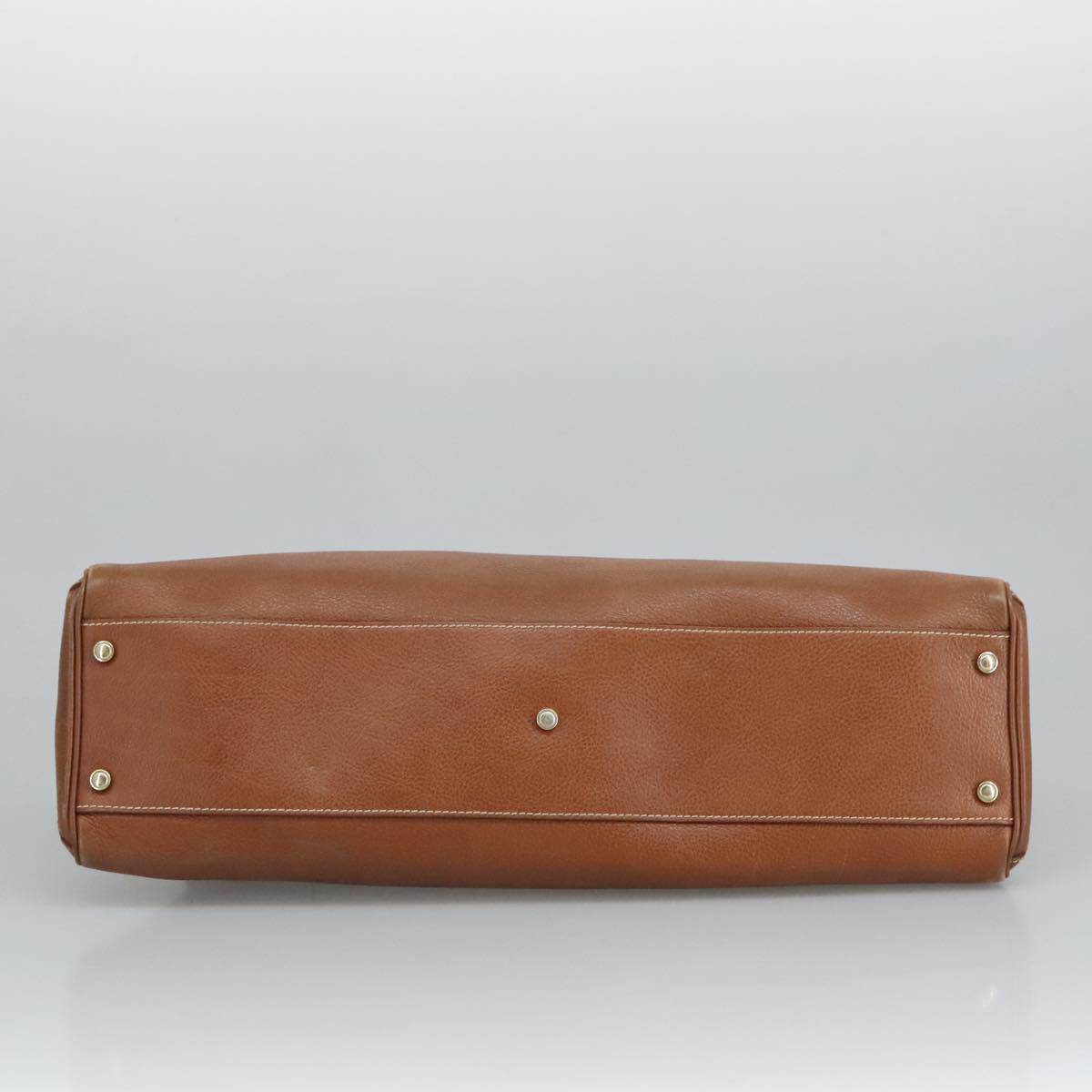 Cartier Must De Cartier Brown Leather Handbag (Pre-Owned)