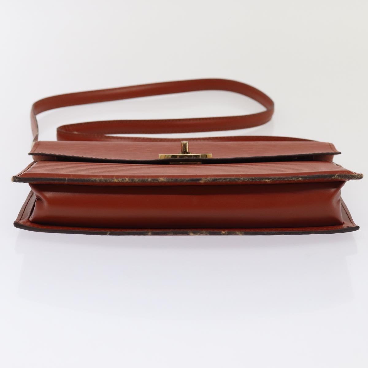Louis Vuitton Presbourg Brown Leather Shoulder Bag (Pre-Owned)