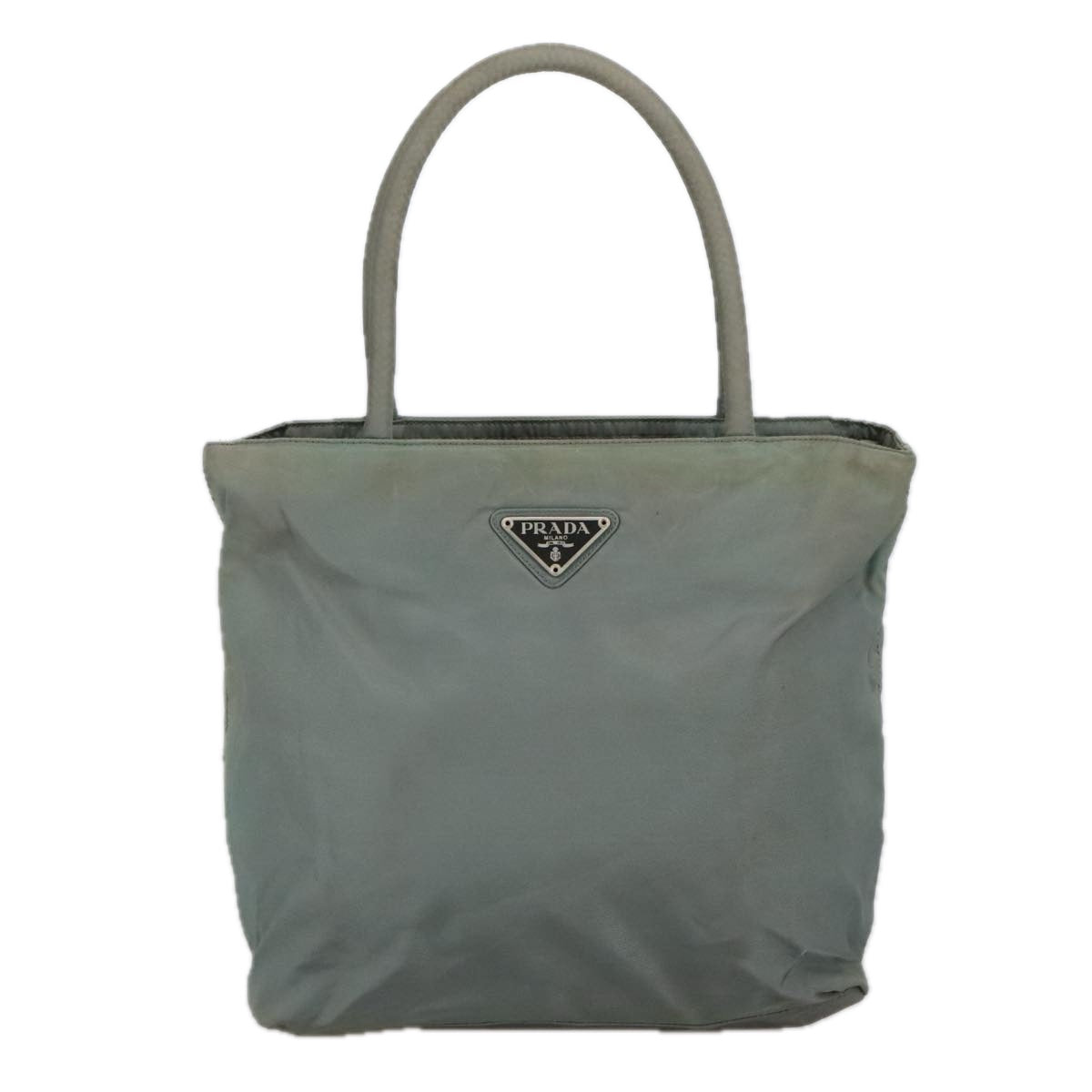Prada Tessuto Khaki Synthetic Handbag (Pre-Owned)