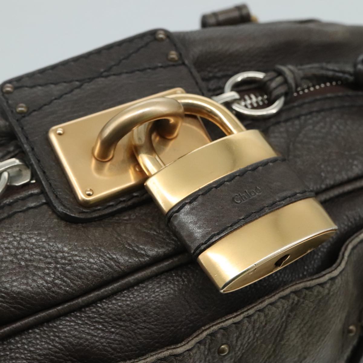 Chloé Paddington Brown Leather Handbag (Pre-Owned)