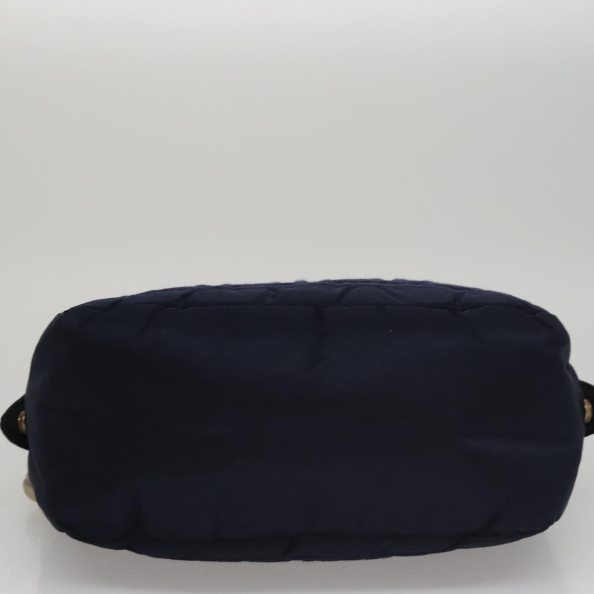 Versace Navy Synthetic Handbag (Pre-Owned)