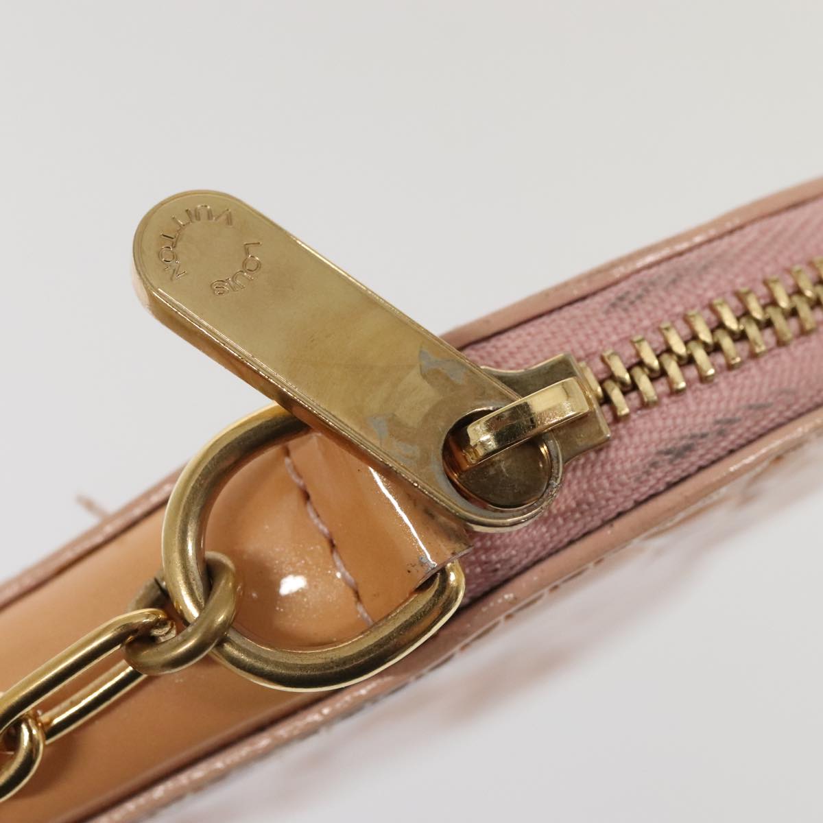 Louis Vuitton Saint-Valentin Pink Patent Leather Wallet  (Pre-Owned)