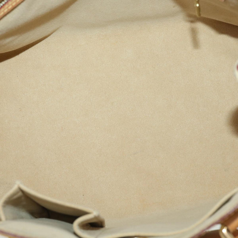 Louis Vuitton Hampstead White Canvas Shoulder Bag (Pre-Owned)