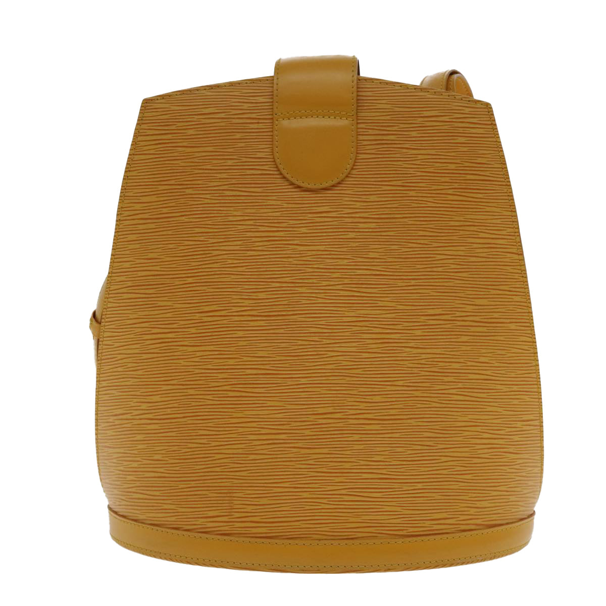 Louis Vuitton Cluny Yellow Leather Shoulder Bag (Pre-Owned)