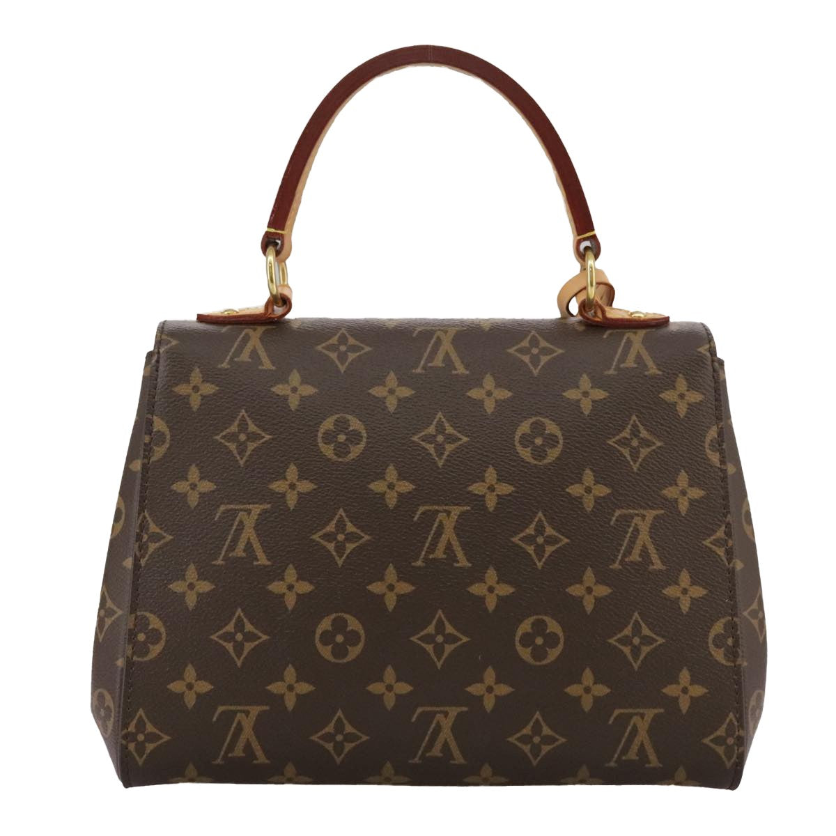 Louis Vuitton Cluny Brown Canvas Handbag (Pre-Owned)