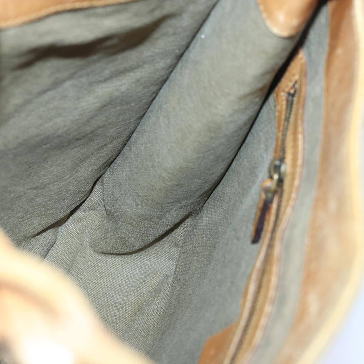 Gucci Beige Canvas Handbag (Pre-Owned)