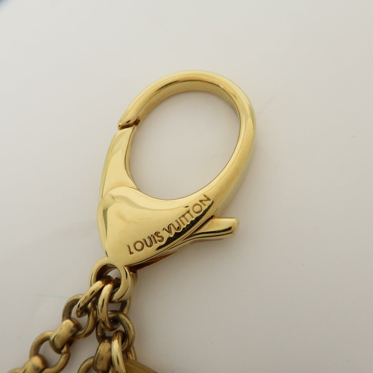 Louis Vuitton Insolence Bag Charm Metal And Tortoise Gold Metal Charms And Keychains Accessory (Pre-Owned)