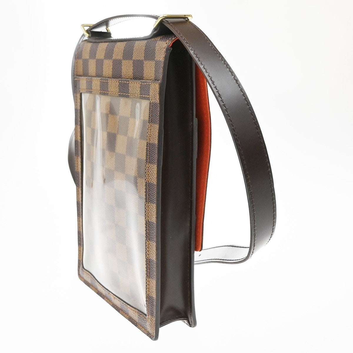Louis Vuitton Portobello Messenger Damier Brown Canvas Crossbody Bag Bag (Pre-Owned)