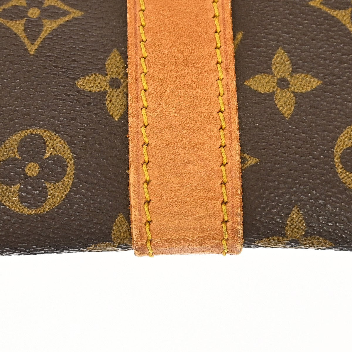 Louis Vuitton Keepall Monogram Canvas Brown Canvas Travel Bag Bag (Pre-Owned)
