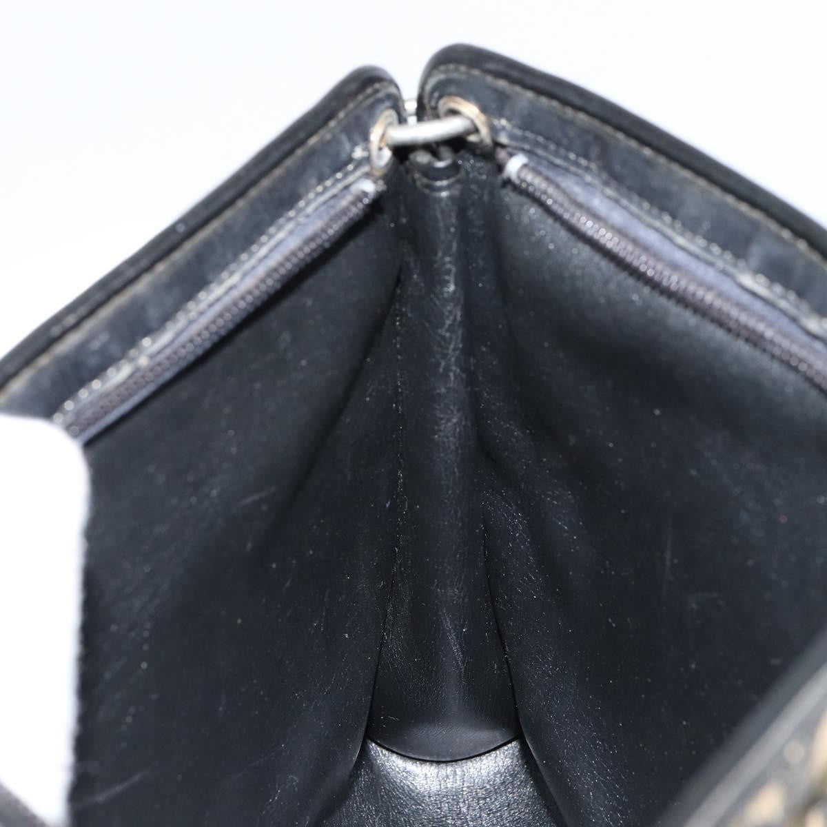 Christian Dior Vintage Trotter Canvas Navy Canvas Shoulder Bag Bag (Pre-Owned)
