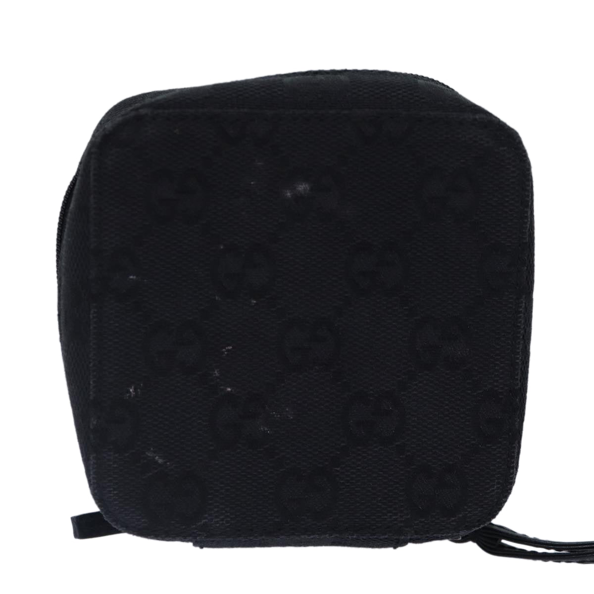 Gucci Gg Canvas Black Canvas Clutch Bag (Pre-Owned)