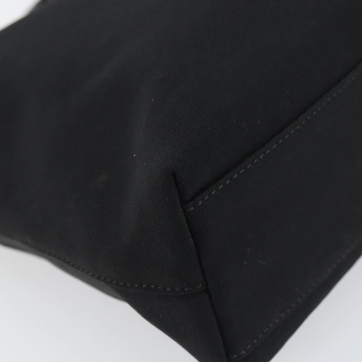 Salvatore Ferragamo Vala Nylon Black Nylon Shoulder Bag Bag (Pre-Owned)