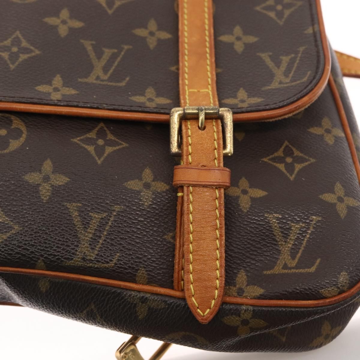 Louis Vuitton Marelle Sac A Dos Monogram Canvas Brown Canvas Backpack Bag (Pre-Owned)