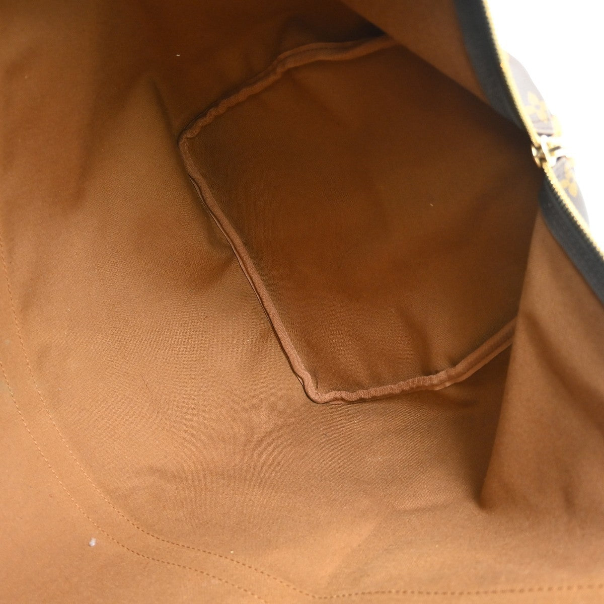 Louis Vuitton Keepall Monogram Canvas Brown Canvas Travel Bag Bag (Pre-Owned)