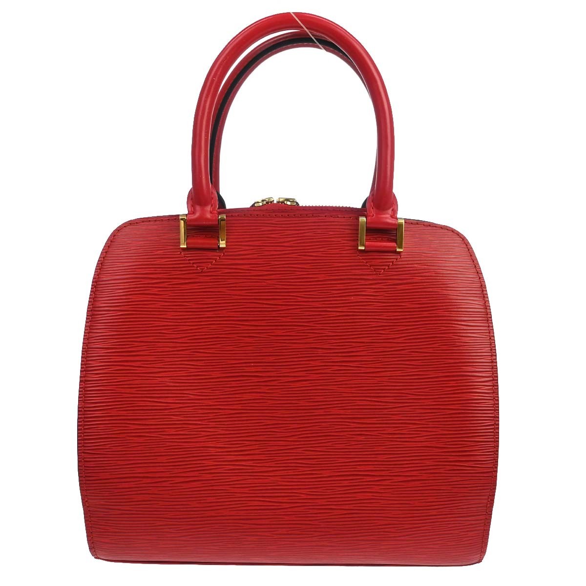 Louis Vuitton Pont Neuf Epi Red Leather Handbag (Pre-Owned)