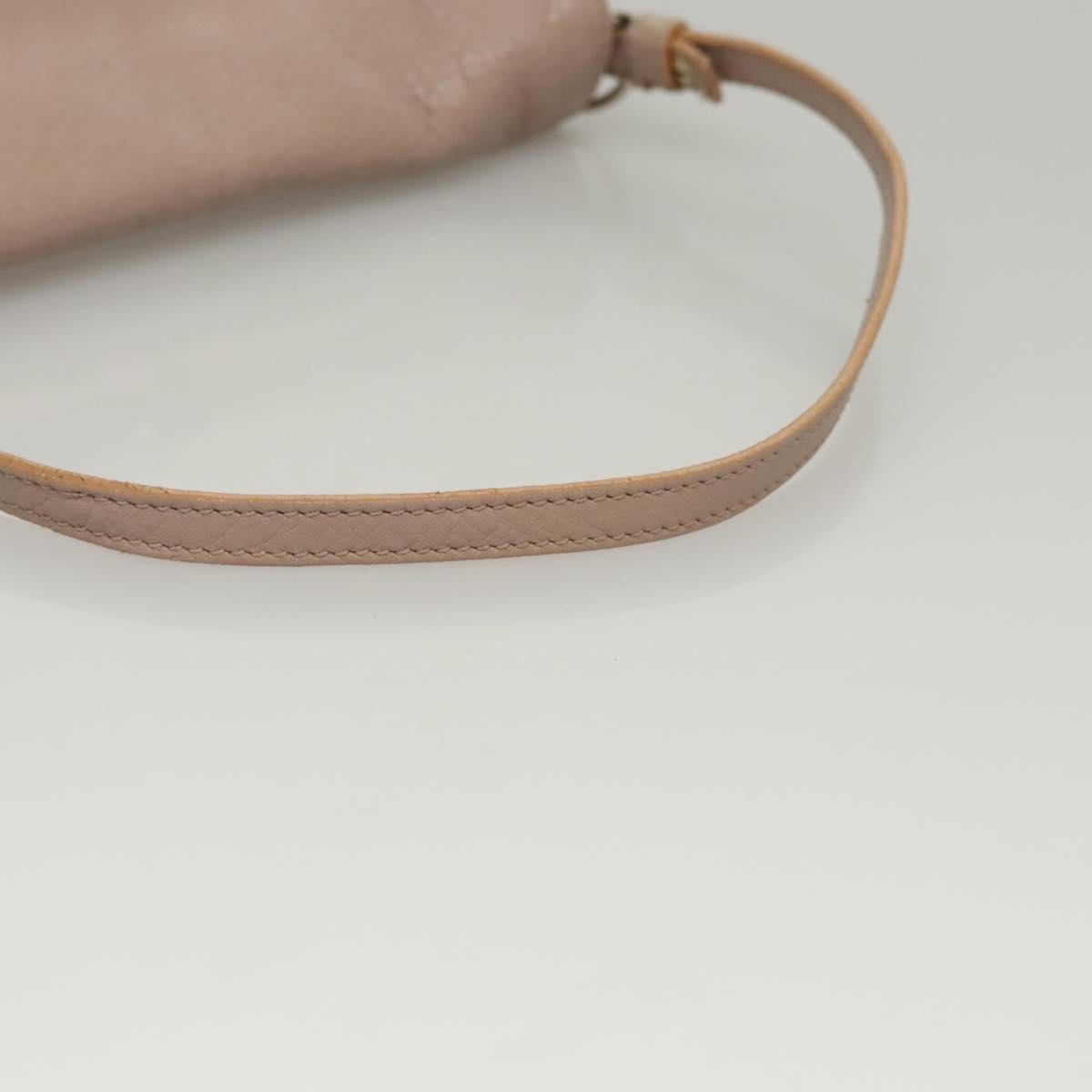 Chloe Lily Leather Pink Leather Handbag (Pre-Owned)