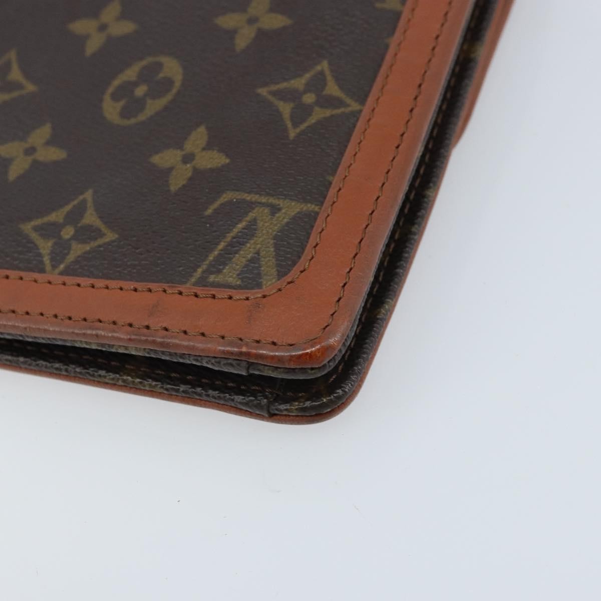 Louis Vuitton Dame Pochette Monogram Canvas Brown Canvas Clutche & Pouche Bag (Pre-Owned)