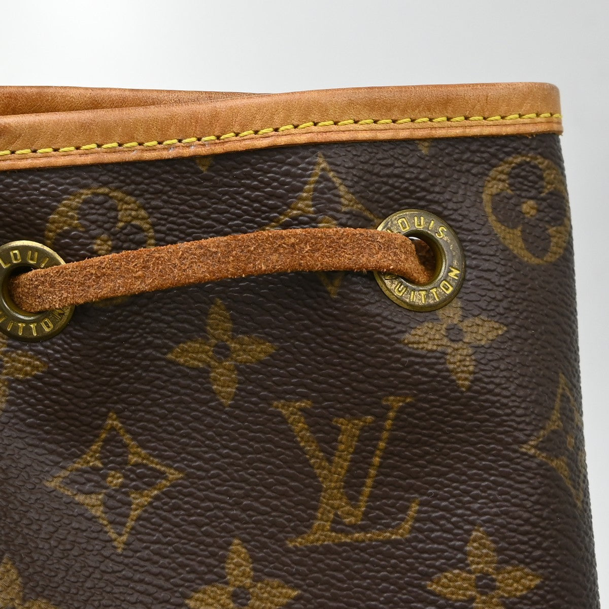 Louis Vuitton Vintage Montsouris Monogram Canvas Brown Canvas Backpack Bag (Pre-Owned)