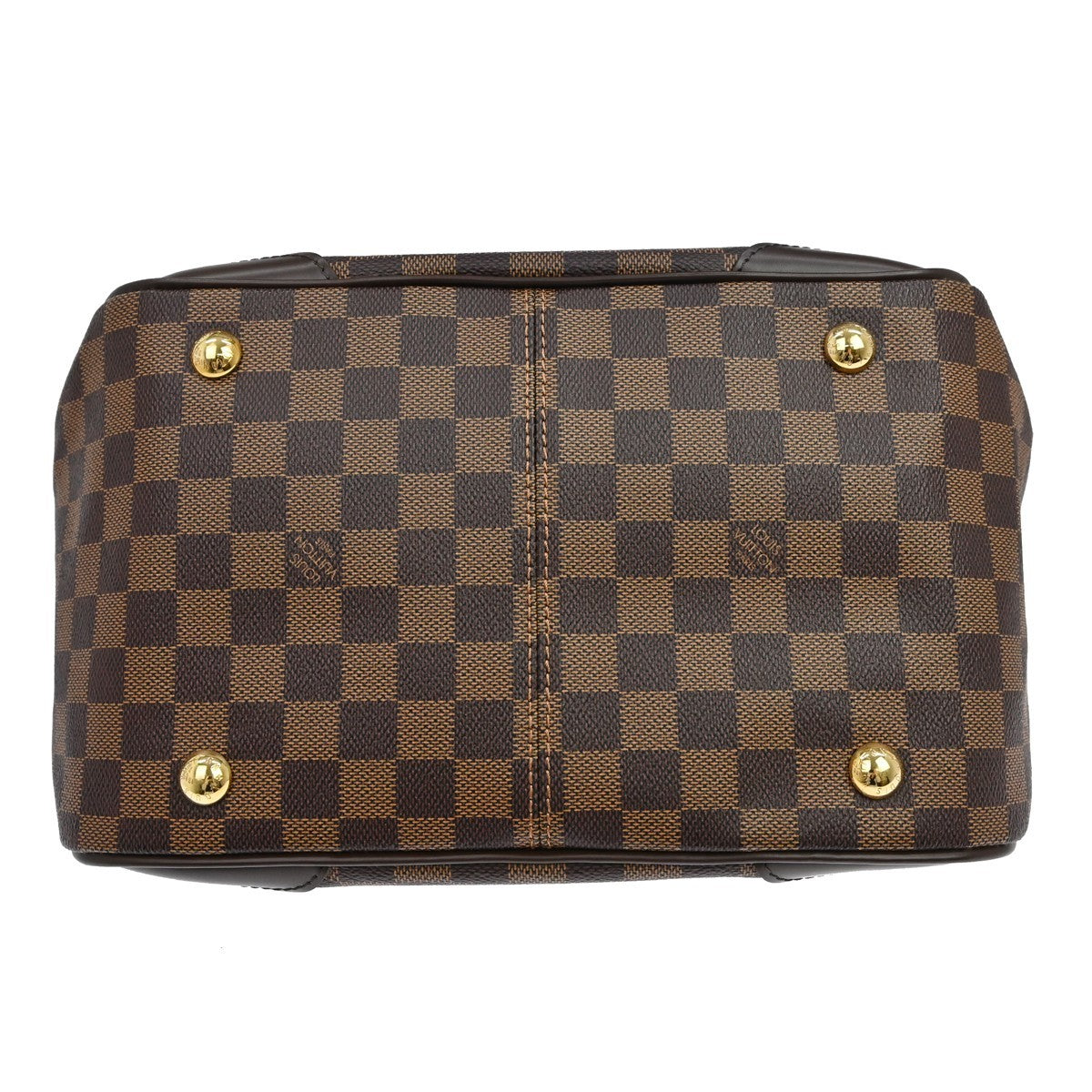 Louis Vuitton Verona Damier Brown Canvas Handbag (Pre-Owned)