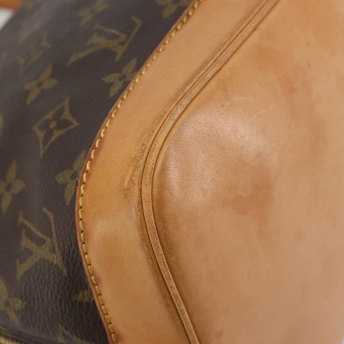 Louis Vuitton Alma Monogram Brown Canvas Handbag (Pre-Owned)