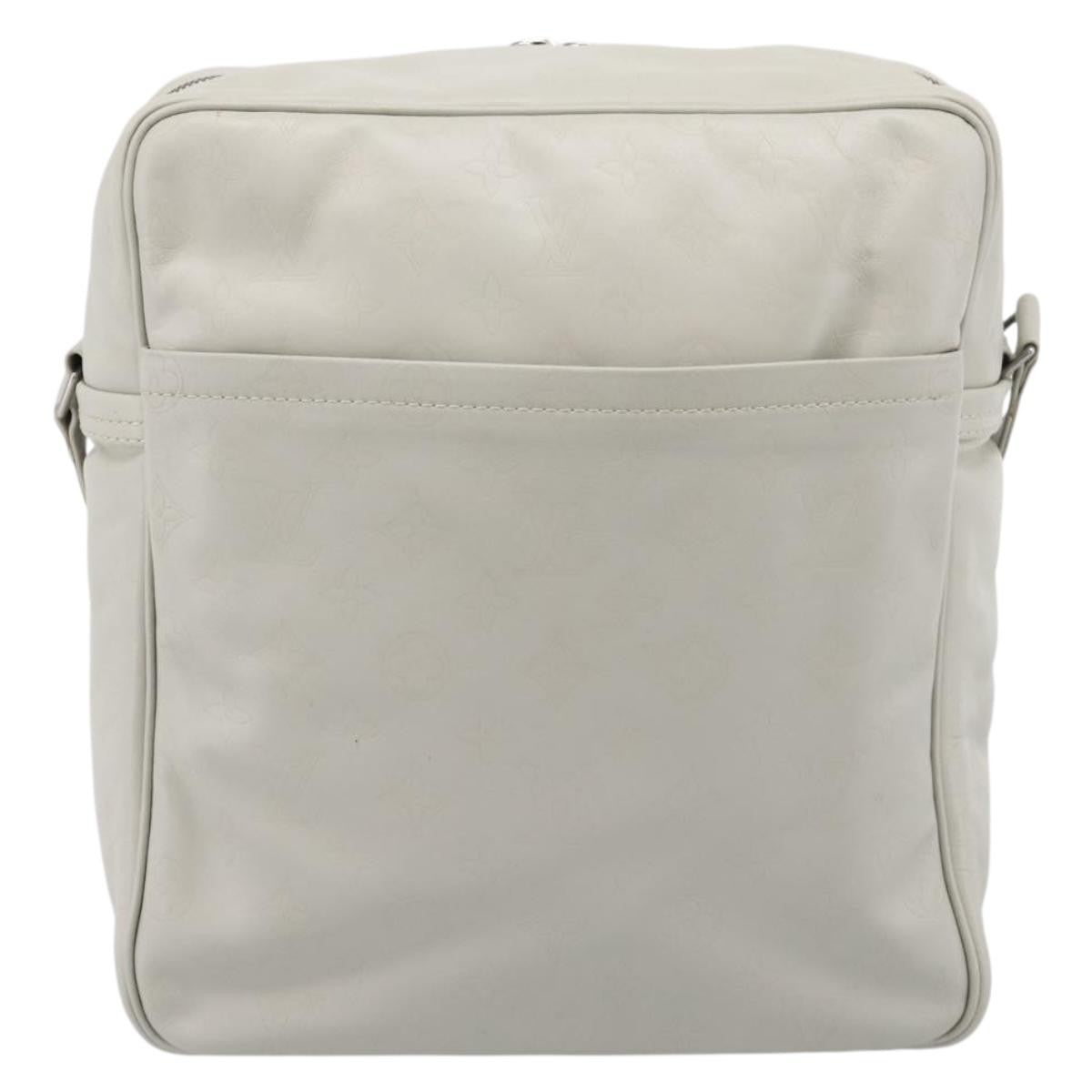 Louis Vuitton Clarkson Messenger Monogram Differ Leather White Canvas Shoulder Bag Bag (Pre-Owned)