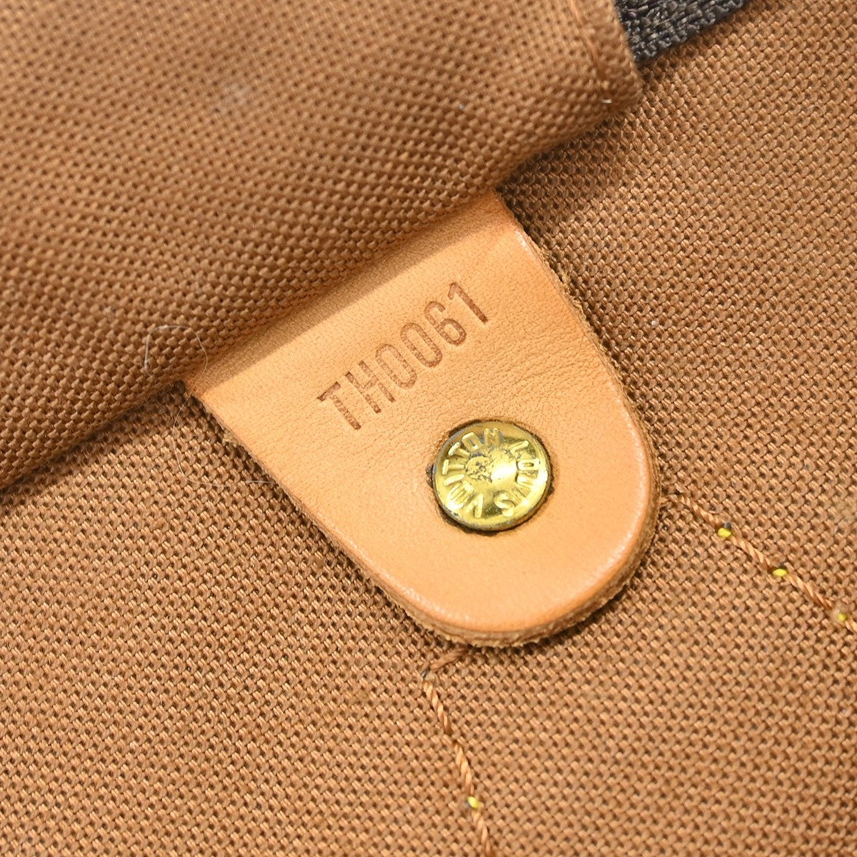 Louis Vuitton Speedy Monogram Canvas Brown Canvas Handbag (Pre-Owned)