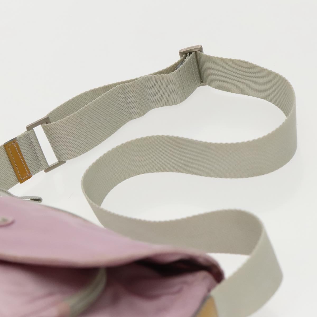 Prada Tessuto Pink Synthetic Shoulder Bag (Pre-Owned)